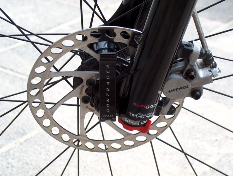 installing disc brakes on a bike
