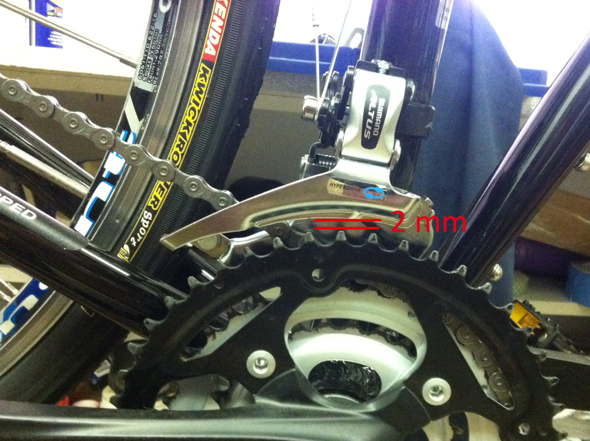 shimano front gears