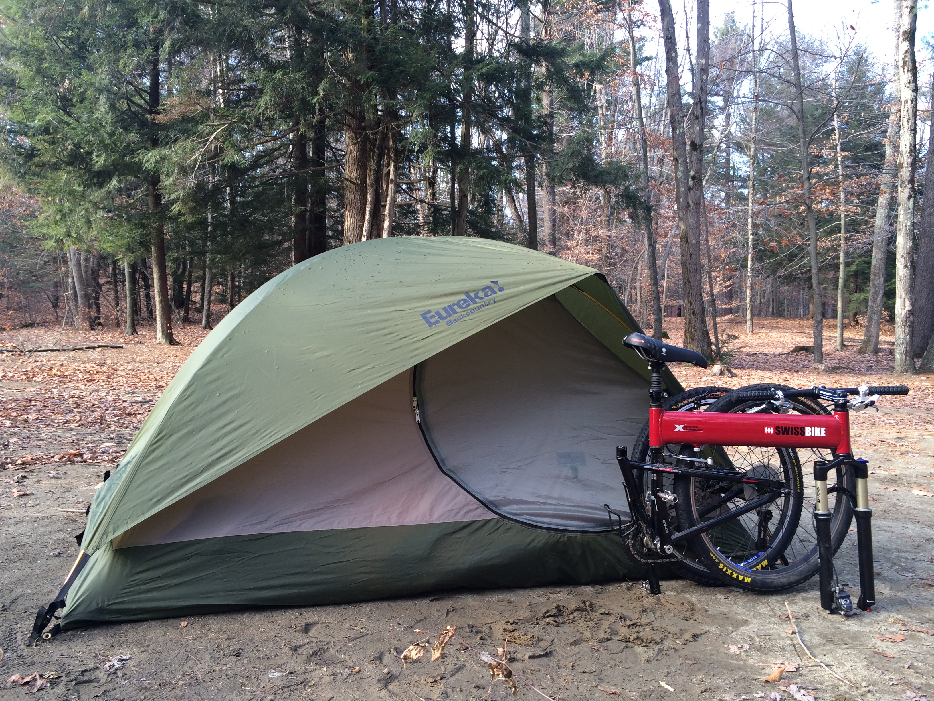 folding bike camp