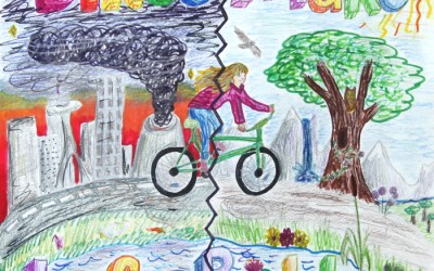 Cycling Poster Contest Sends 5th Grader to Bike Summit