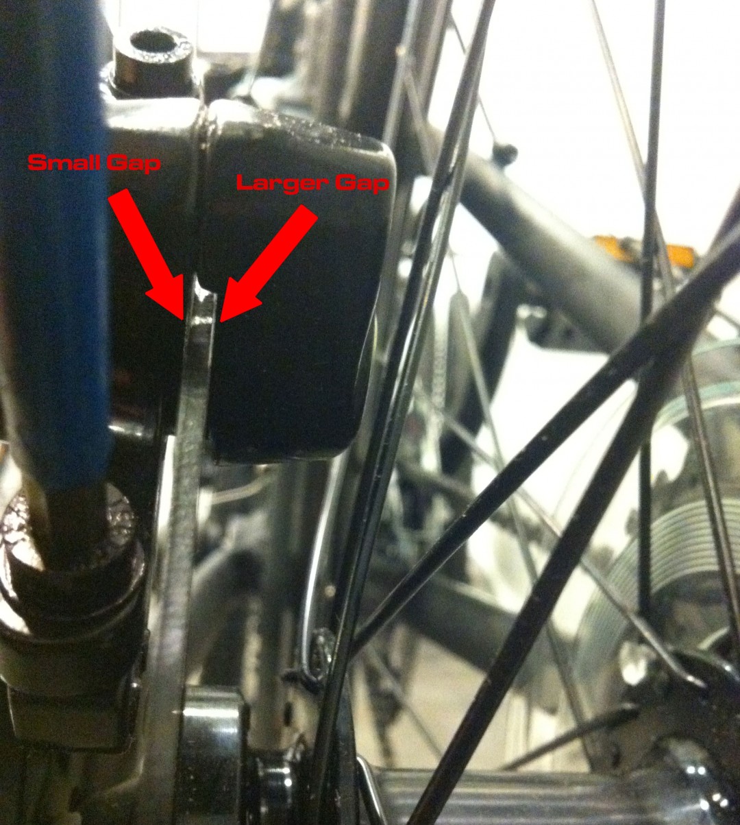 adjusting mechanical disc brakes bicycle