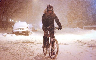 Tips for Cycling in the Snow