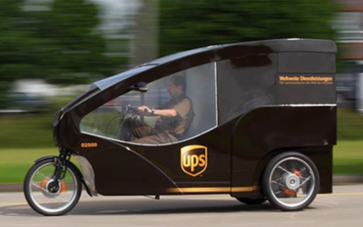 The New Cycle Courier: E-Trikes for UPS