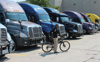 Folding Bikes and Long Haul Truckers