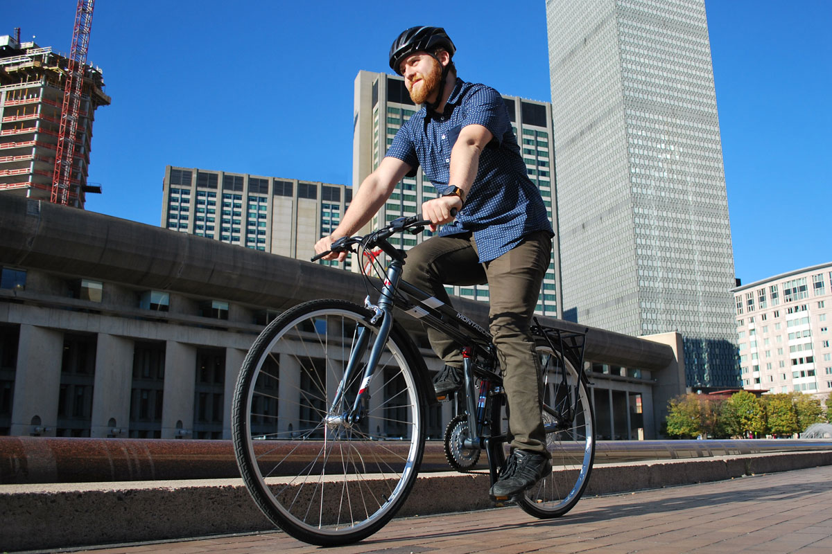 urban bike riding