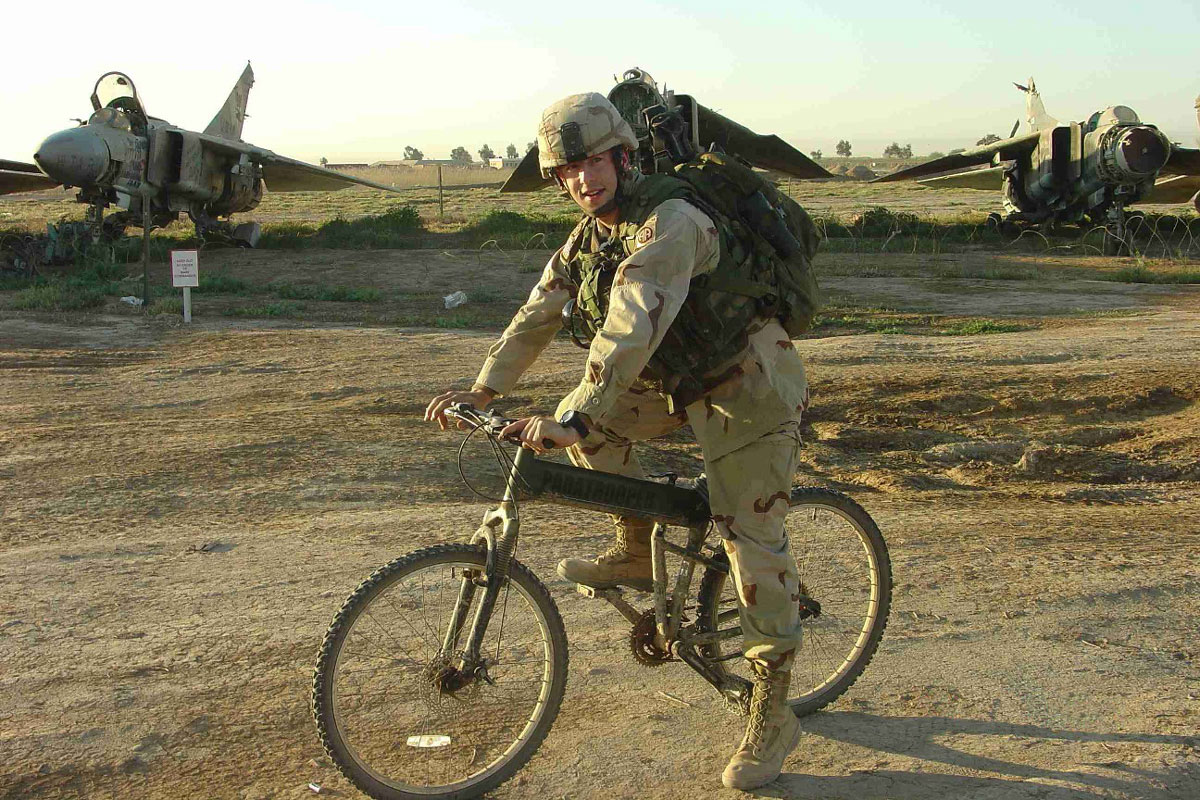 modern military bicycle